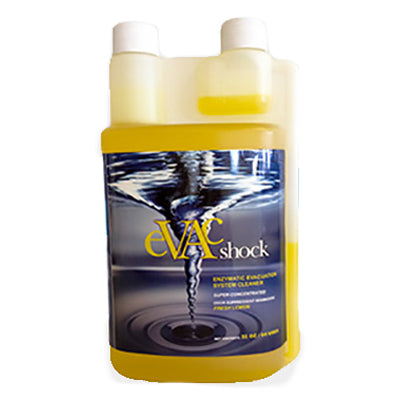 Evac Shock Evacuation System Cleaner 32oz bottle concentrate