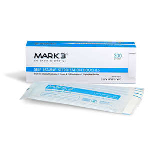 Mark3 self-seal STERILIZATION POUCHES