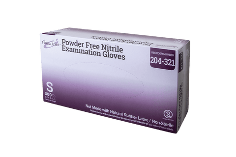 OmniTrust #204 Series Ultimate Nitrile Powder Free LT Examination Glove /300/Box ( buy 8 get 2 for free)