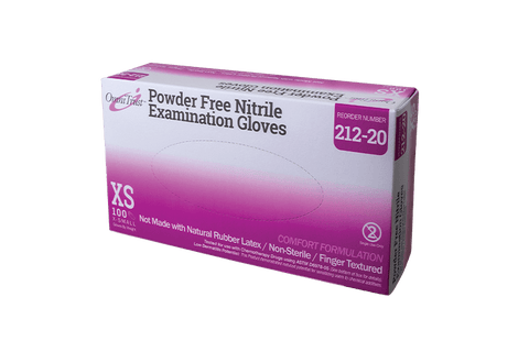 OMNITRUST™ #212 Series NITRILE POWDER FREE Exam Glove/ Blue 100/bx
