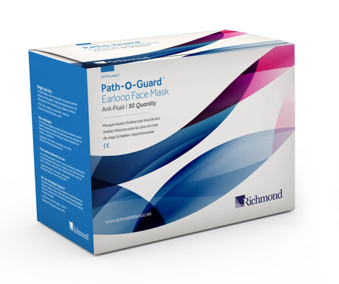 Level 3 Path-O-Guard®  Anti-Fluid EARLOOP FACE MASK-Richmond ( Limited Availability/allocation)