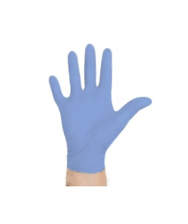 Halyard-Aquasoft™ Blue Nitrile Exam Gloves - 300 per Box ( Active promo buy 6 get 4 for free)