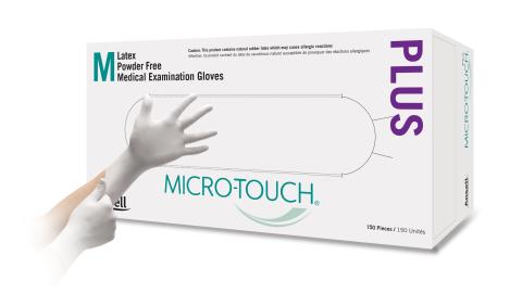 ANSELL MICRO-TOUCH® Plus POWDER-FREE LATEX EXAM GLOVES (150/box)