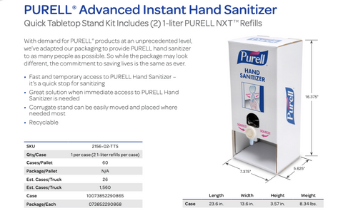 PURELL® AdvancedInstantHandSanitizer