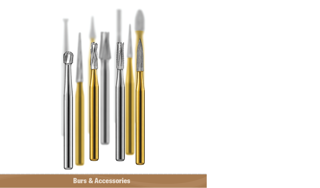 Most Popular Carbide Burs (RIGHT ANGLE/LATCH-TYPE (RA) with Low speed Hand pieces)
