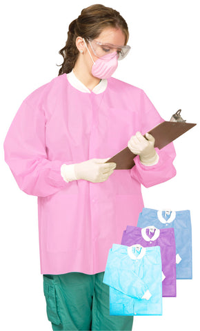 Disposable Hip-Length Jacket