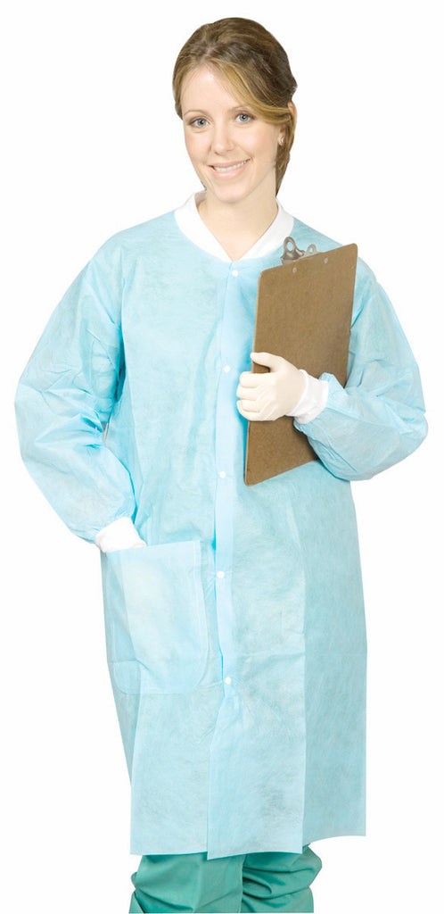 Disposable Full-Length Lab Coat