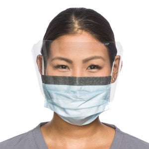 FLUIDSHIELD* Level 2 Fog-Free Procedure Mask with WrapAround Visor