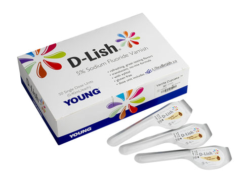 D-Lish® 5% Sodium Fluoride Varnish (0.4 ml unidose)