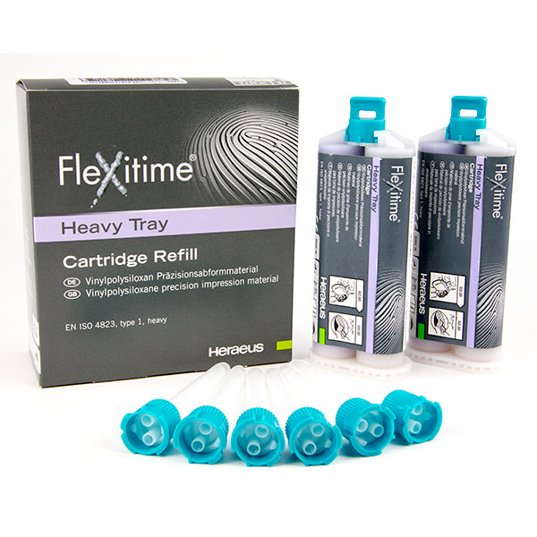 Flexitime Heavy Tray Refill: 2 - 50 mL Cartridges-Heraeus Kulzer