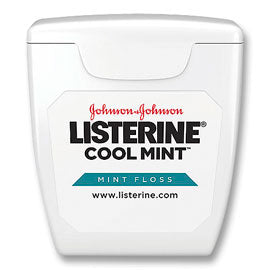 LISTERINE® DENTAL FLOSS-Coolmint Floss, 5 yds, 144/cs