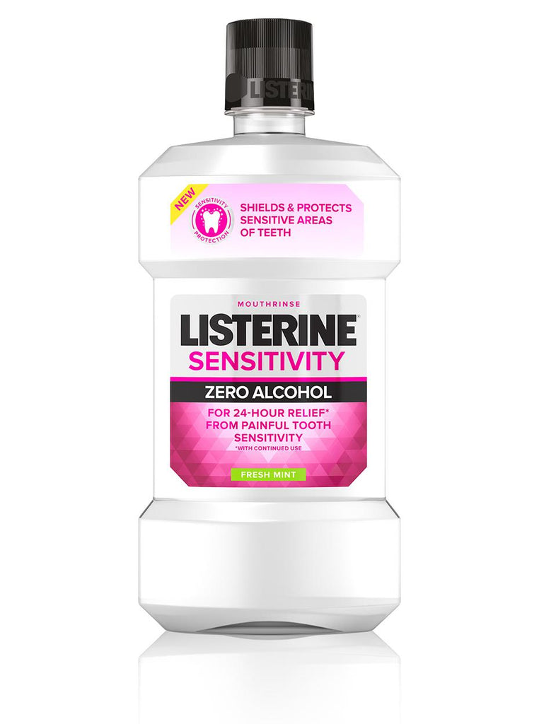Listerine® Sensitivity Mouthwash/ Zero Alcohol/ Fresh Mint