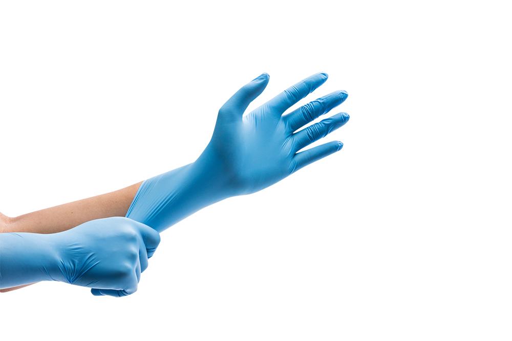 First Gloves Nitrile Exam Gloves - box of 100 ( Promo 8+2free) net $3.99